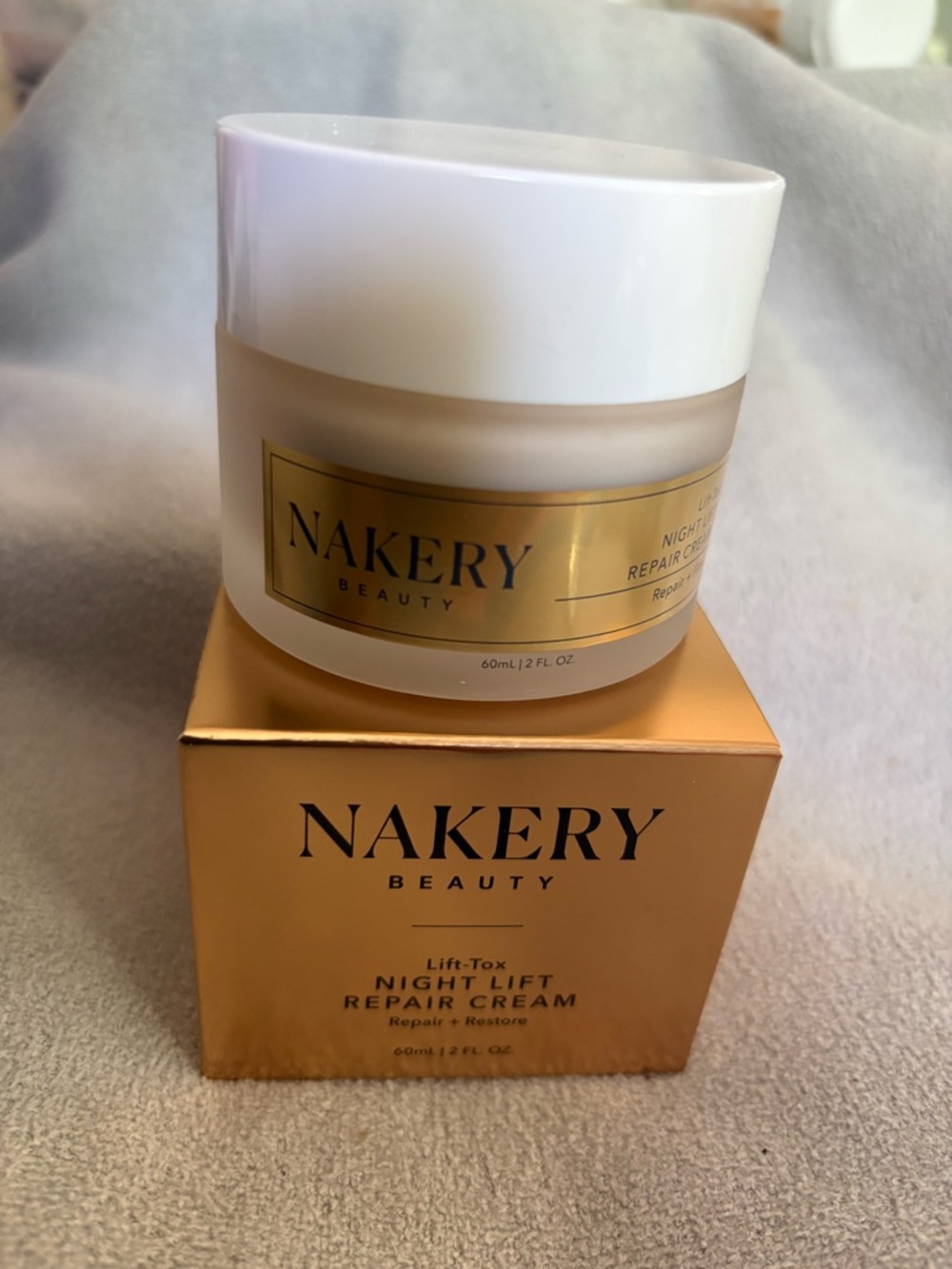 Nakery Beauty Night Lift Repair Cream 60ml Brand New in Box!!